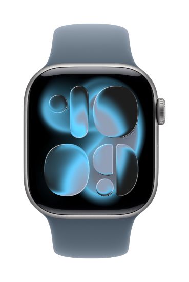 Image de Apple Bracelet Sport bleu maritime 42 mm - S/M (MFGE4ZM/A)