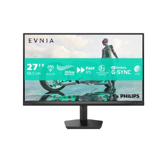 Image de Philips Evnia 3000 écran plat de PC 68,6 cm (27") 2560 x 1440 pixels Quad HD LCD Noir (27M2N3500PF/00)