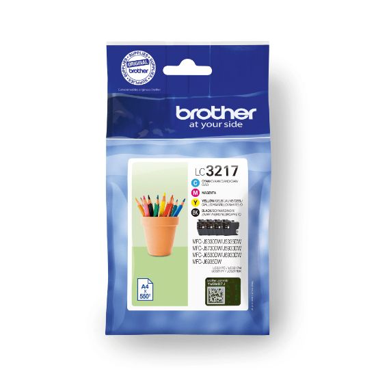 Image de Brother Pack de cartouches d'encre originales (LC3217VAL)