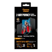 Image de PanzerGlass ® 2-Way Privacy Screen Protector Samsung New Galaxy S 2026 Plus | Ultra-Wide Fit w. FASTFIT IN-A-BOX Protection d'écran transparent 1 pièce(s) (PG20176)