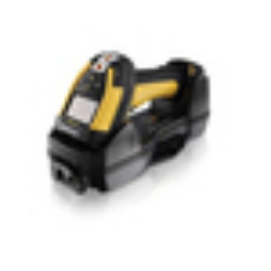 Image de Datalogic 1D/2D, 1280×800, 433 Mhz, 1.8" OLED, 4 keys, USB, 19.8 x 14 x 7.9 cm, 445 g Lecteur de code à barres - Noir,Jaune (PM9600-DHP433RBK10)