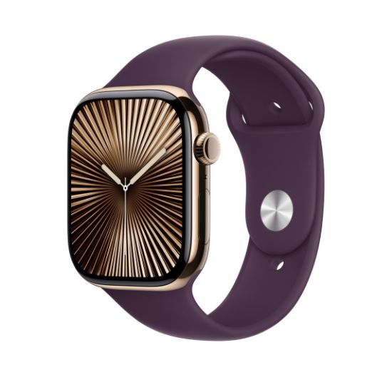 Image de Apple Bracelet Sport prune 46 mm - S/M - Couleur prune (MXLT3ZM/A)