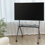 Image de ACT Support de sol mobile pour TV/moniteur, 50" à 86", VESA (AC8372)