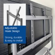 Image de ACT Support de sol mobile pour TV/moniteur, 50" à 86", VESA (AC8372)