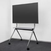 Image de ACT Support de sol mobile pour TV/moniteur, 50" à 86", VESA (AC8372)