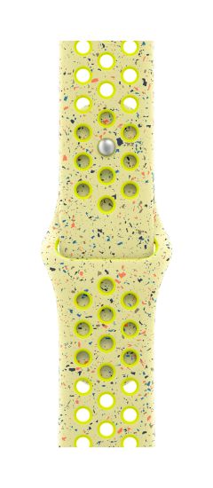 Image de Apple Bracelet Sport Nike Volt Splash 40 mm - S/M - Jaune (MG9V4ZM/A)