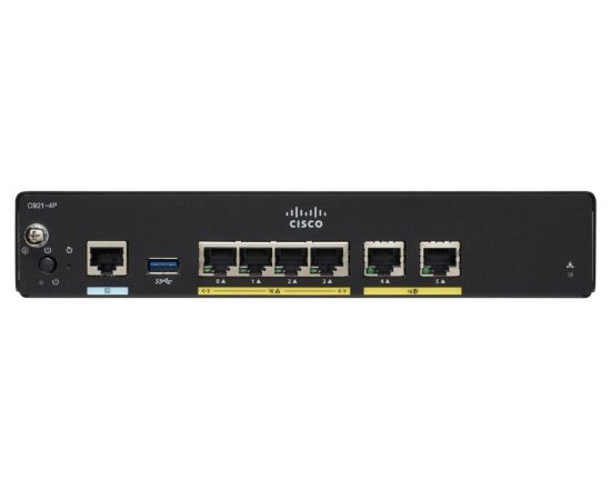 Image de Cisco Routeur connecté Gigabit Ethernet Noir (C927-4P)