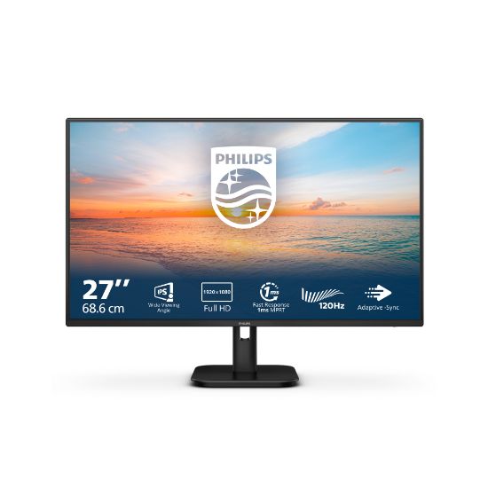 Image de Philips 1000 series écran plat de PC 68,6 cm (27") 1920 x 1080 pixels Full HD LCD Noir (27E1N1100A/00)