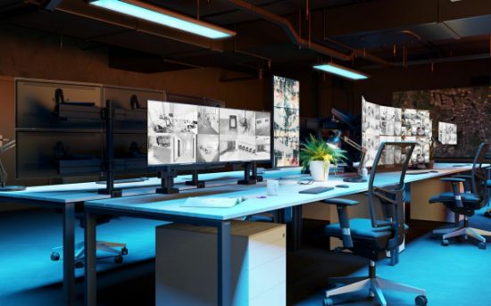 Image de Vogel's Composant de barre d'interface MOMO C490, 90 cm (noir) (7164900)