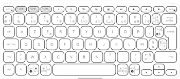 Image de Logitech Keys-To-Go 2 clavier Universel Bluetooth AZERTY Français Blanc (920-012968)