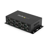 Image de StarTech.com Hub série RS232 à 8 ports - Adaptateur USB vers 8x DB9 RS232 à montage mural et rail DIN (ICUSB2328I)