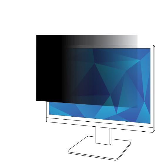 Image de 3M Filtre de confidentialité pour moniteur 24 po (609 mm), 16:10, PF240W1B (7100026029)