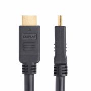 Image de StarTech.com Câble HDMI 2.0 de 15 m, CMP, Classé Plenum, Câble HDMI Haut Débit, 4K 60Hz, HDR10/HDCP 2.2/ARC, Cordon HDMI Mural CMP (HD2AP-15M-HDMI-CABLE)