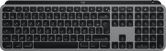 Image de Logitech Master MX Keys S for Mac - AZERTY Clavier - Aluminium,Noir (920-011625)