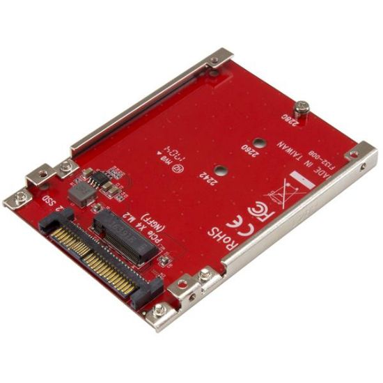 Image de StarTech.com Adaptateur disque dur M.2 vers U.2 pour SSD M.2 PCIe NVMe - SFF-8639 (U2M2E125)