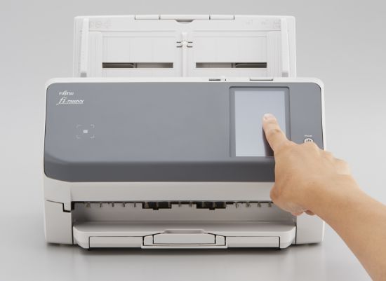 Image de Ricoh fi-7300NX Scanner ADF 600 x 600 DPI A4 Gris, Blanc (PA03768-B001)