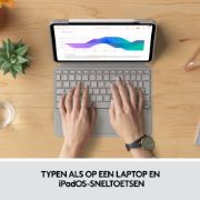 Image de Logitech Combo Touch for iPad Pro 11-inch (1st, 2nd, and 3rd generation) Sable Smart Connector AZERTY Français (920-010168)