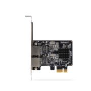 Image de StarTech.com Carte Réseau PCIe Gigabit à 2 Ports, Carte NIC PCI Express 10/100/1000Mbps, Double Realtek RTL8111H, Fonctionne avec Windows et Linux, Conforme TAA (ST1000SPEXD4T)