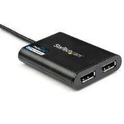 Image de StarTech.com Adaptateur USB 3.0 vers double DisplayPort 4K 60 Hz (USB32DP24K60)