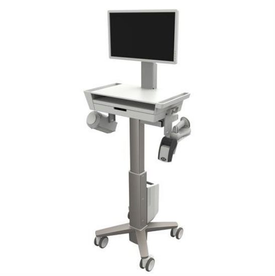 Image de Ergotron CareFit Slim 2.0 Chariots et supports multimédias - Or,Blanc (C50-3500-0)