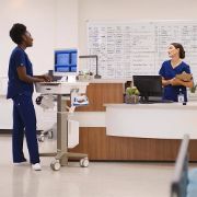 Image de Ergotron CareFit Slim 2.0 Chariots et supports multimédias - Or,Blanc (C50-3500-0)