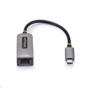 Image de StarTech.com Adaptateur 2.5GbE USB-C vers Ethernet, NBASE-T NIC, USB 3.0 Type-C 2.5/1G Réseau Multi Speed, Compatible Thunderbolt, Windows & Mac (C22G-USB-ETHERNET)