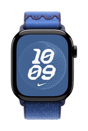 Image de Apple Nike Sport Loop - Bleu (MGD14ZM/A)