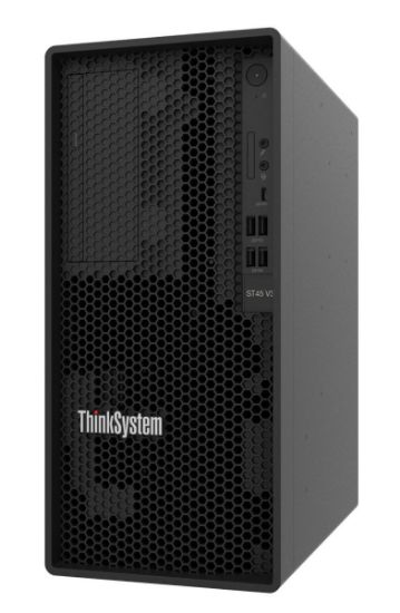 Image de Lenovo ThinkSystem ST45 V3 serveur 1,92 To Tower AMD EPYC 4124P 3,8 GHz 16 Go DDR5-SDRAM 500 W (7DH5A02GEA)