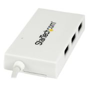 Image de StarTech.com Hub USB-C à 4 Ports avec 1x USB-C & 3x USB-A SuperSpeed - Alimenté par Bus - Hub USB 3.0 Portable - USB 3.2 Gen 1 (5Gbps) Type-C - Blanc (HB30C3A1CFBW)