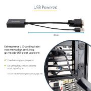 Image de StarTech.com Adaptateur DVI vers DisplayPort avec alimentation USB - 1920 x 1200 (DVI2DP2)
