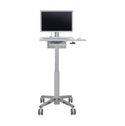 Image de Ergotron Chariot StyleView Lean WOW™, SV10 - Blanc (SV10-1300-0)