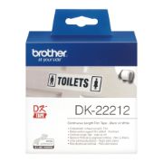 Image de Brother - Rouleau de film continu original – Noir sur blanc, 62 mm (DK-22212)