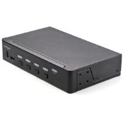 Image de StarTech.com Commutateur KVM HDMI à 4 Ports - Moniteur Unique 4K 60Hz Ultra HDR - Commutateur KVM de Bureau HDMI 2.0 avec Hub USB 3.0 à 2 Ports (5Gbps) et 4x USB 2.0 HID, Aud ... (SV431HU34K6)