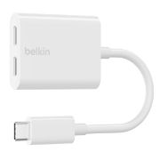 Image de Belkin hub & concentrateur USB Type-C Blanc (F7U081BTWH)