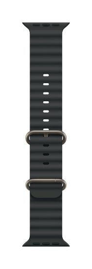 Image de APPLE Bracelet Océan noir 49 mm - Finition titane naturel (MXTL3ZM/A)