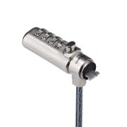 Image de StarTech.com Antivol pour Ordinateur Portable Compatible K-Slot, Câble de Verrouillage de 1,5m, Sécurité Antivol pour PC Portable, Câble en Acier Résistant aux Coupur ... (SSTDC4D-LAPTOP-LOCK)