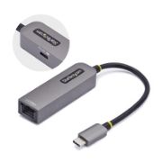 Image de StarTech.com Adaptateur USB-C 2.5GbE vers Ethernet, 100W PD Pass-Through, NBASE-T NIC, Réseau USB 3.0 Type-C 2.5/1G Multi Speed, Compatible Thunderbolt, Windows & Ma ... (2GPD3-USB-C-ETHERNET)
