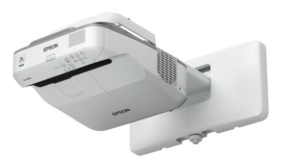 Image de Epson EB-685W Projecteur à focale ultra courte 3500 ANSI lumens 3LCD WXGA (1280x800) Blanc, Gris (V11H744040)