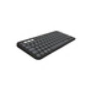 Image de Logitech Pebble Keys 2 K380s clavier Universel RF sans fil + Bluetooth QWERTY US International Graphite (920-011851)
