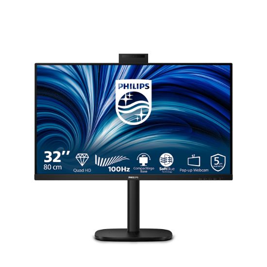Image de Philips 3000 series écran plat de PC 80 cm (31.5") 2560 x 1440 pixels Quad HD LCD Noir (32B2U3601H/00)