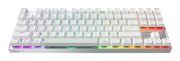 Image de CHERRY MX 8.2 Pro TMR Wireless clavier Gaming USB + RF Wireless + Bluetooth QWERTY US International Argent, Blanc (G8E-3885HACAUS-0)