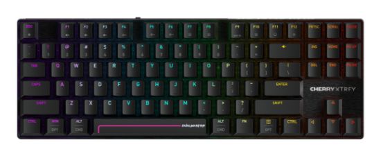 Image de CHERRY MX 8.2 Pro TMR Wireless clavier Gaming USB + RF Wireless + Bluetooth QWERTY US International Noir (G8E-3885HACAUS-2)