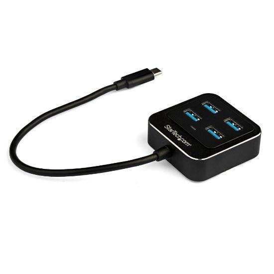 Image de StarTech.com Hub USB 3.1 Type-C à 4 ports - USB 3.2 Gen 2 (10Gbps) (HB31C4AB)