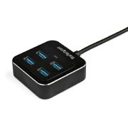 Image de StarTech.com Hub USB 3.1 Type-C à 4 ports - USB 3.2 Gen 2 (10Gbps) (HB31C4AB)