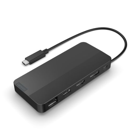 Image de Lenovo station d'accueil Avec fil USB 3.2 Gen 1 (3.1 Gen 1) Type-C Noir (40B90000WW)