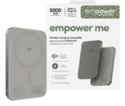 Image de PanzerGlass empower™ by ® empower™ Bank | 5000mAh | Titanium Recharge sans fil Titane (EM82419)