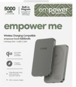 Image de PanzerGlass empower™ by ® empower™ Bank | 5000mAh | Titanium Recharge sans fil Titane (EM82419)