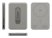 Image de PanzerGlass empower™ by ® empower™ Bank w. Spin Stand | 5000mAh | Titanium Recharge sans fil Titane (EM34876)