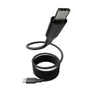 Image de PanzerGlass empower™ by ® Magnetic 240W USB-C to USB-C Cable | USB 2.0 | 1.5M | Space Black câble USB 1,5 m Transparent (EM68208)