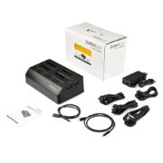 Image de StarTech.com Station d'accueil USB 3.1 (10 Gb/s) pour 4 disques durs SATA III de 2,5" / 3,5" - Dock pour HDD / SSD avec UASP (SDOCK4U313)